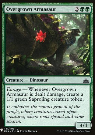 【ENG】《蔓生悍掃龍/Overgrown Armasaur》[神秘補充包]