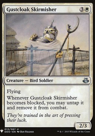 【ENG】《風氅偵矛兵/Gustcloak Skirmisher》[神秘補充包]