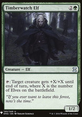 【ENG】《巡林妖精/Timberwatch Elf》[神秘補充包]