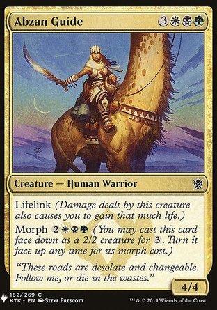 【ENG】《阿布贊嚮導/Abzan Guide》[神秘補充包]