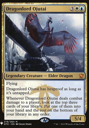 【ENG】《龍王歐祝泰/Dragonlord Ojutai》[神秘補充包]