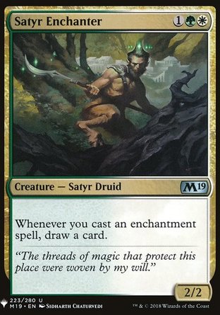 【ENG】《施咒羊蹄人/Satyr Enchanter》[神秘補充包]