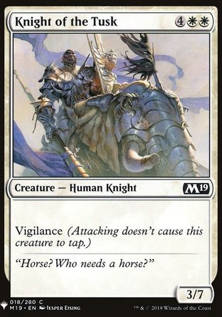 【ENG】《戰象騎士/Knight of the Tusk》[神秘補充包]