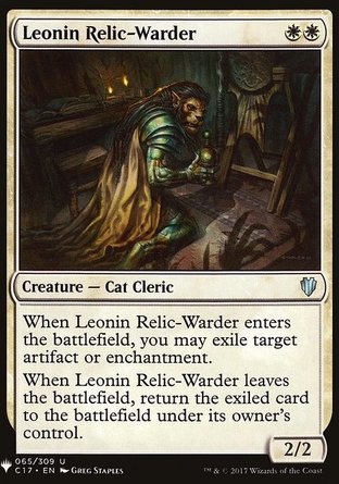 【ENG】《獅族遺寶護衛/Leonin Relic-Warder》[神秘補充包]