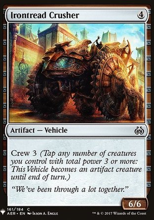 【ENG】《鋼輪碾破械/Irontread Crusher》[神秘補充包]