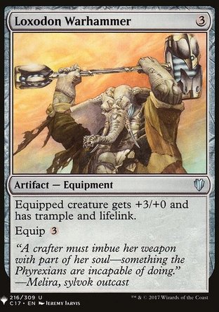 【ENG】《象族戰鎚/Loxodon Warhammer》[神秘補充包]