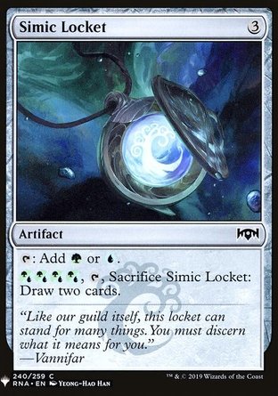【ENG】《析米克墜飾/Simic Locket》[神秘補充包]