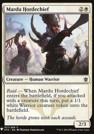 【ENG】《瑪爾都部落長/Mardu Hordechief》[神秘補充包]