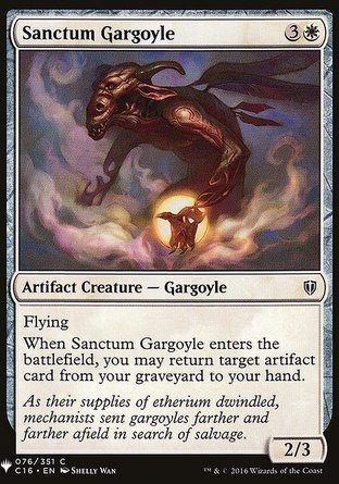 【ENG】《聖所石像鬼/Sanctum Gargoyle》[神秘補充包]
