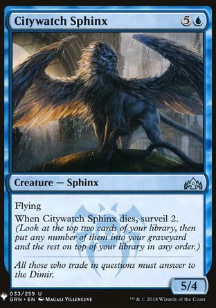 【ENG】《監城史芬斯/Citywatch Sphinx》[神秘補充包]