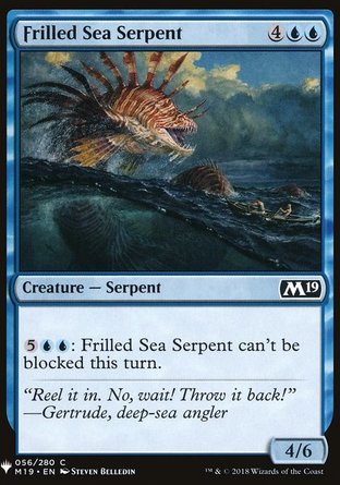 【ENG】《刃鰭巨海蛇/Frilled Sea Serpent》[神秘補充包]