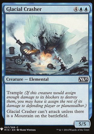 【ENG】《冰川粉碎靈/Glacial Crasher》[神秘補充包]