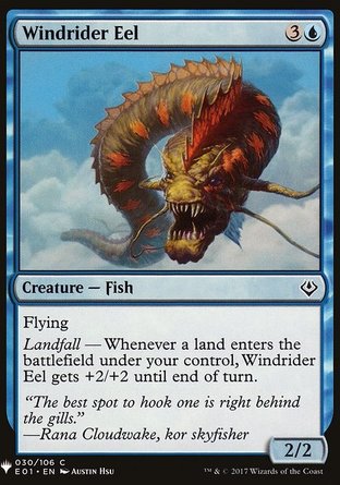 【ENG】《御風鰻/Windrider Eel》[神秘補充包]
