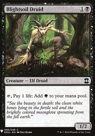 【ENG】《瘠壤德魯伊/Blightsoil Druid》[神秘補充包]