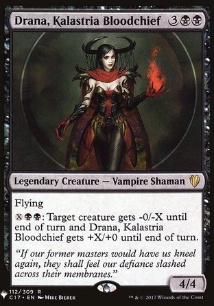 【ENG】《卡列奇血侯哲娜/Drana, Kalastria Bloodchief》[神秘補充包]