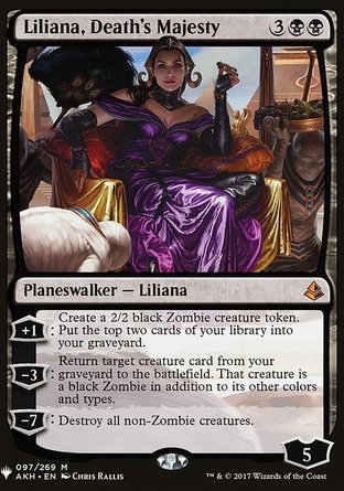 【ENG】《亡者女王莉蓮娜/Liliana, Death's Majesty》[神秘補充包]
