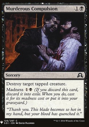 【ENG】《謀殺衝動/Murderous Compulsion》[神秘補充包]