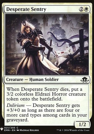 【ENG】《絕望哨兵/Desperate Sentry》[神秘補充包]