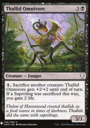 【ENG】《雜食散綠菌/Thallid Omnivore》[神秘補充包]