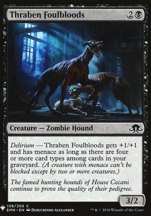 【ENG】《瑟班孽種犬/Thraben Foulbloods》[神秘補充包]