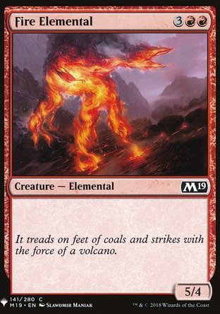 【ENG】《火元素/Fire Elemental》[神秘補充包]