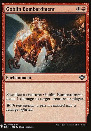 【ENG】《鬼怪轟炸/Goblin Bombardment》[神秘補充包]