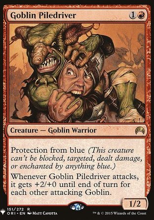 【ENG】《監軍鬼怪/Goblin Piledriver》[神秘補充包]