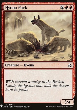 【ENG】《鬣狗群/Hyena Pack》[神秘補充包]