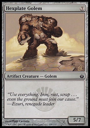【JPN】《六角板魔像/Hexplate Golem》[圍攻秘羅地]