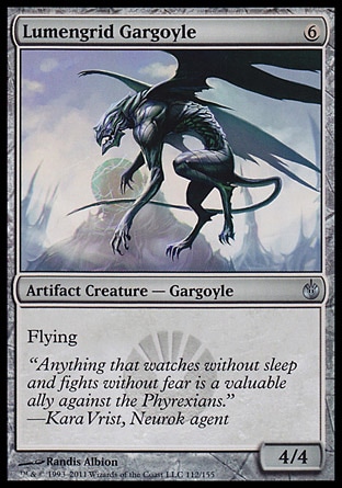 【JPN】《博識都石像鬼/Lumengrid Gargoyle》[圍攻秘羅地]