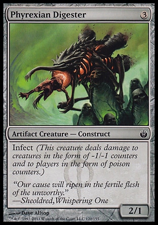 【JPN】《非瑞克西亞消化者/Phyrexian Digester》[圍攻秘羅地]