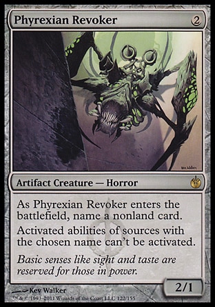 【JPN】《非瑞克西亞斷念妖/Phyrexian Revoker》[圍攻秘羅地]