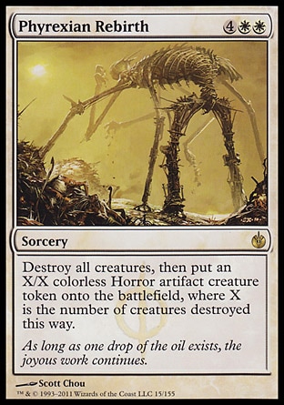 【JPN】《非瑞克西亞再生/Phyrexian Rebirth》[圍攻秘羅地]