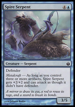 【JPN】《尖塔巨蛇/Spire Serpent》[圍攻秘羅地]