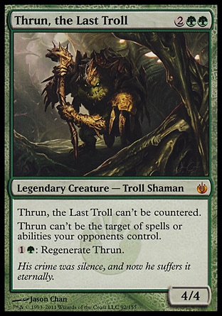 【JPN】《最終巨魔圖倫/Thrun, the Last Troll》[圍攻秘羅地]