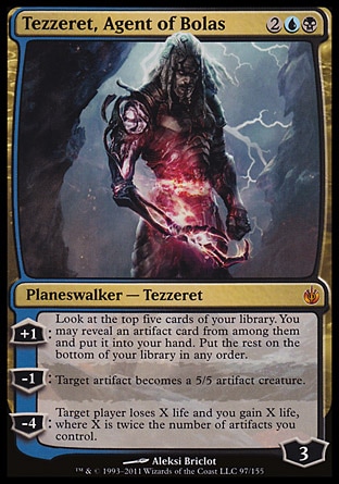 【JPN】《波拉斯特務泰茲瑞/Tezzeret, Agent of Bolas》[圍攻秘羅地]