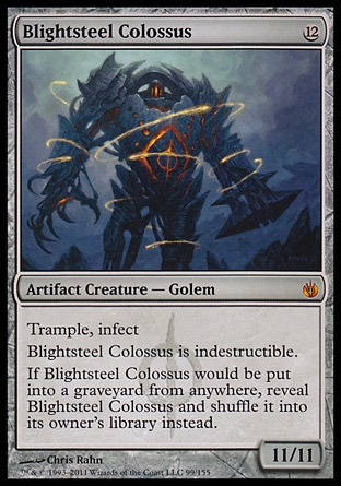 【JPN】《殲鐵巨像/Blightsteel Colossus》[圍攻秘羅地]