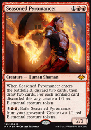 【JPN】《幹練烈焰術士/Seasoned Pyromancer》[近代新篇]