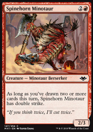 【JPN】《脊角牛頭怪/Spinehorn Minotaur》[近代新篇]
