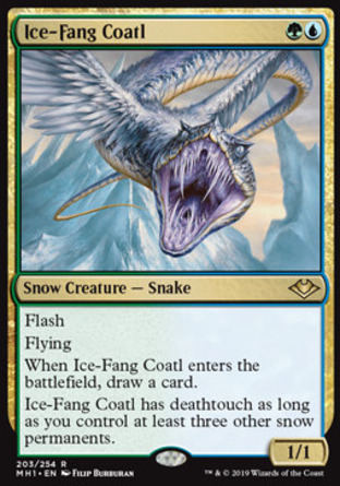 【JPN】《冰牙寇特蛇/Ice-Fang Coatl》[近代新篇]