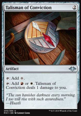 【JPN】《信念飾符/Talisman of Conviction》[近代新篇]