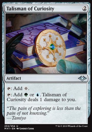 【JPN】《求知飾符/Talisman of Curiosity》[近代新篇]