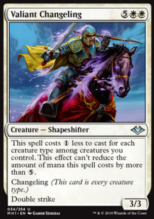 【JPN】《英勇化形/Valiant Changeling》[近代新篇]
