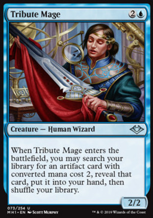【JPN】《貢物法師/Tribute Mage》[近代新篇]
