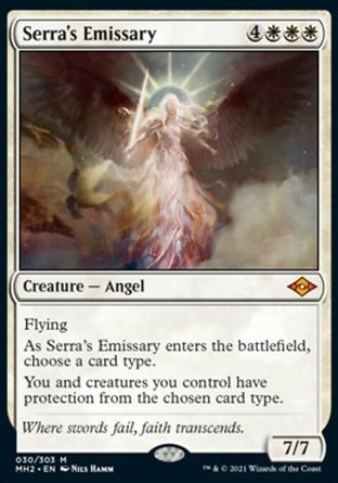 【JPN】《撒拉密使/Serra's Emissary》[近代新篇二]