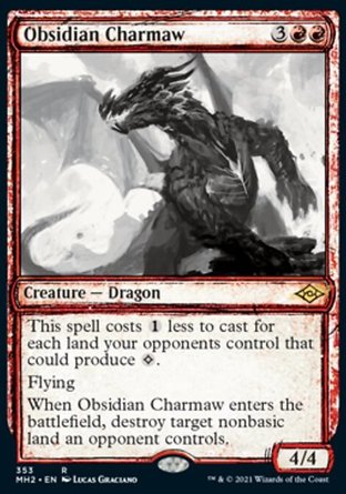 【ENG】《黑曜石焰喉龍/Obsidian Charmaw》[近代新篇二]