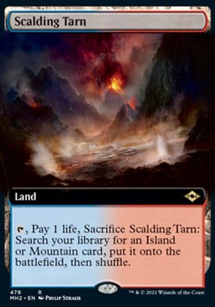 【JPN】 ☆Foil☆ 《沸騰山湖/Scalding Tarn》[近代新篇二]