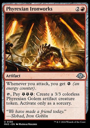 【ENG】《非瑞克西亞製鐵廠/Phyrexian Ironworks》[近代新篇三]