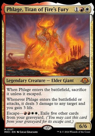 【JPN】《焰忿泰坦斐拉革/Phlage, Titan of Fire's Fury》[近代新篇三]