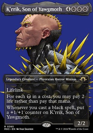 【ENG】《約格莫夫之子格銳克/K'rrik, Son of Yawgmoth》[近代新篇三]